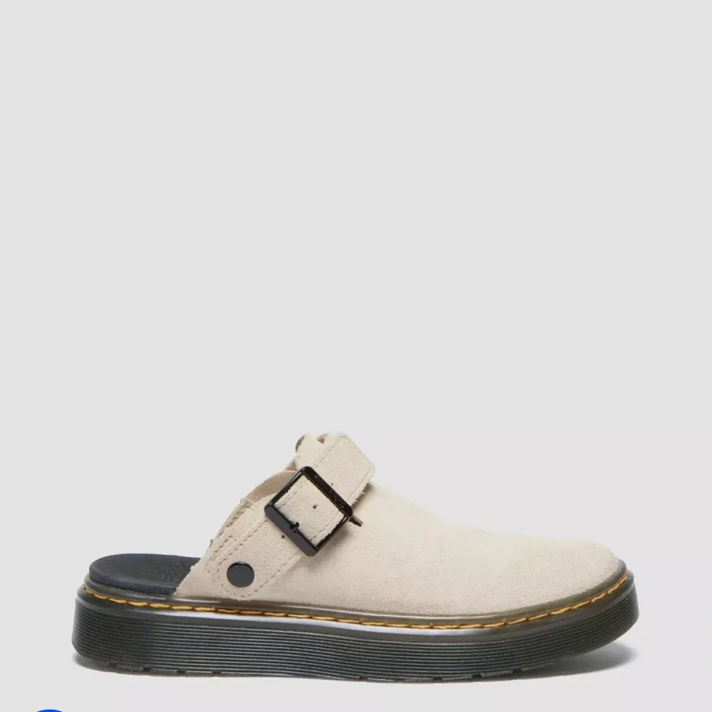 Dr. Martens CARLSON SUEDE CASUAL SLINGBACK MULES in Sand